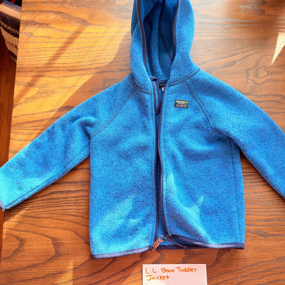 L.L. Bean Vibrant Blue Kids Jacket